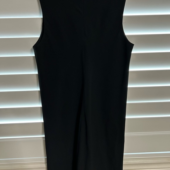 Babaton Black Mid Length Work Dress - Picture 2 of 4